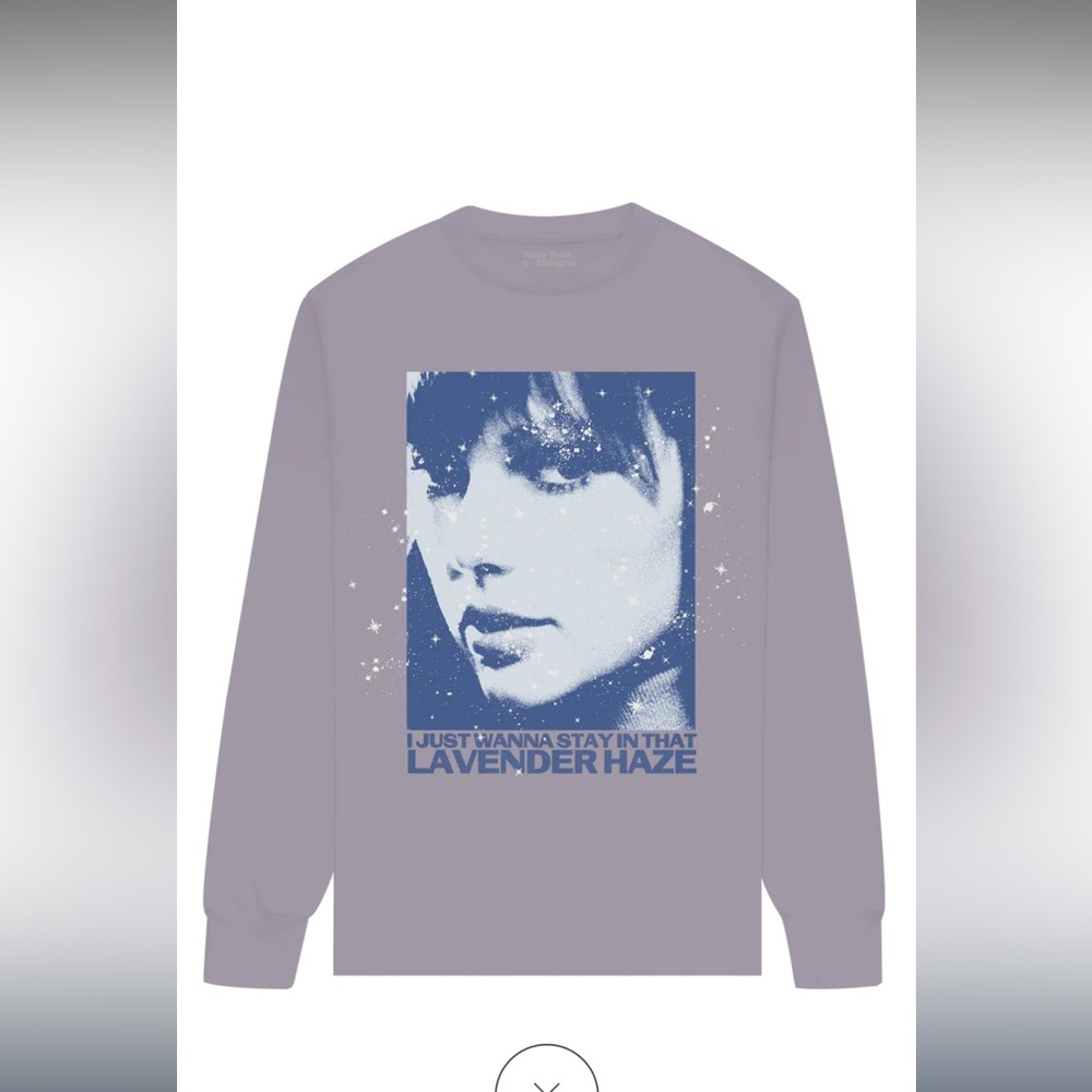 Official Taylor Swift Lavender Haze Long Sleeve Crew Neck